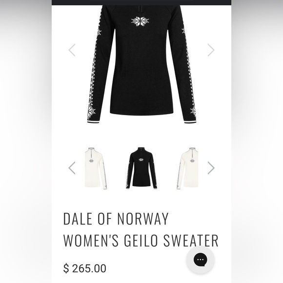 Dale of Norway 100% Merino Wool Sweater - Picture 4 of 9